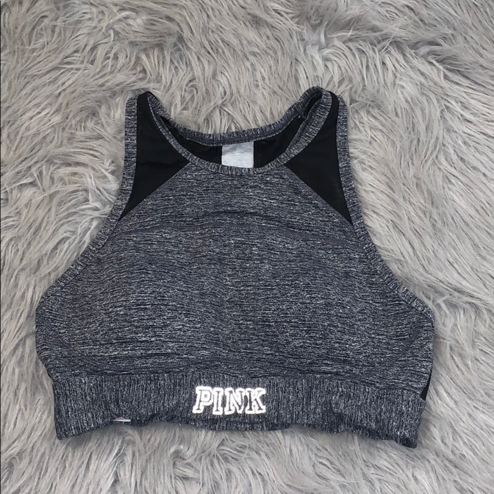 Pink Sports bra with padding